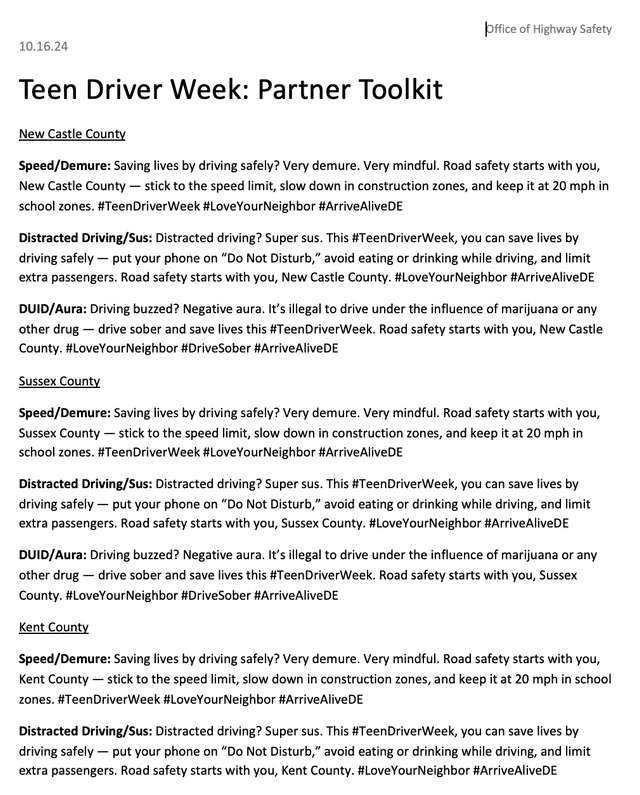 Teen Driver Safety