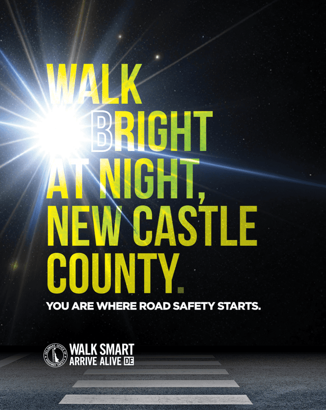 Walk Bright at Night Organic Social