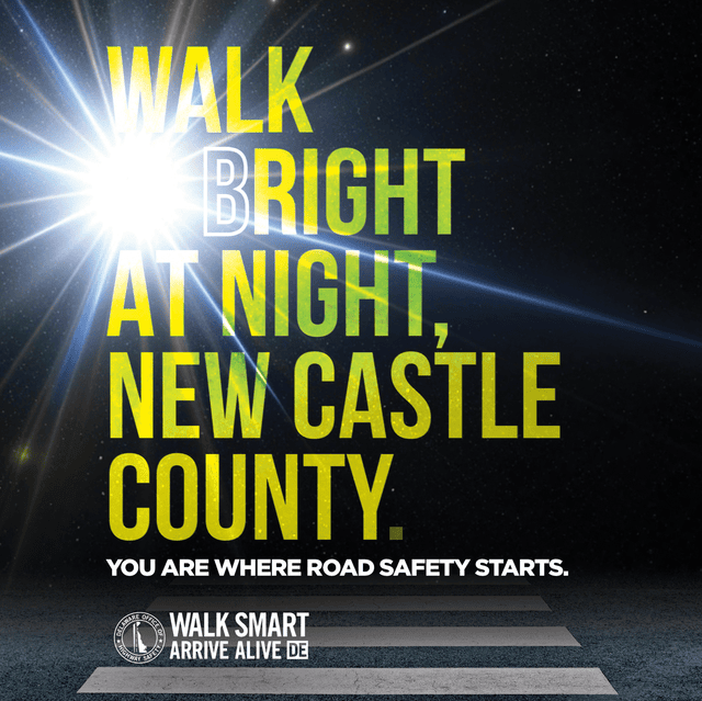 Walk Bright at Night Organic Social