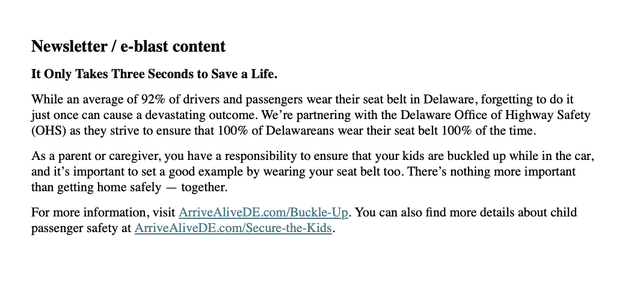 Click It or Ticket