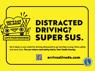 Distracted Driving? Super Sus.