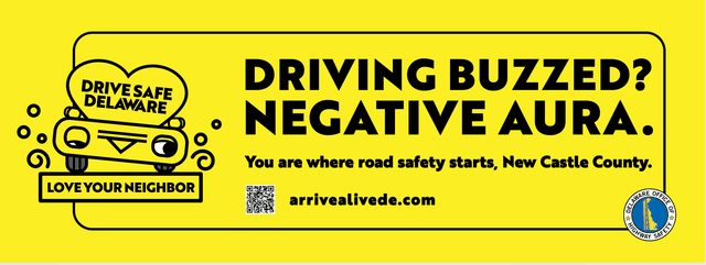 Driving Buzzed? Negative Aura.