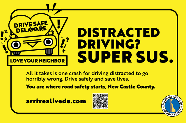 Distracted Driving? Super Sus.